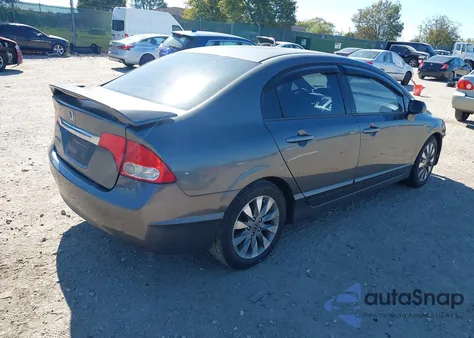 2010 Honda Civic Ex from USA, damaged, VIN 2HGFA1F87AH553334